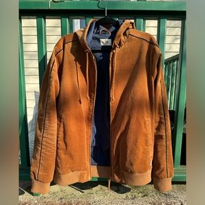 Marine Layer Brown Corduroy Hooded Jacket Men’s Medium